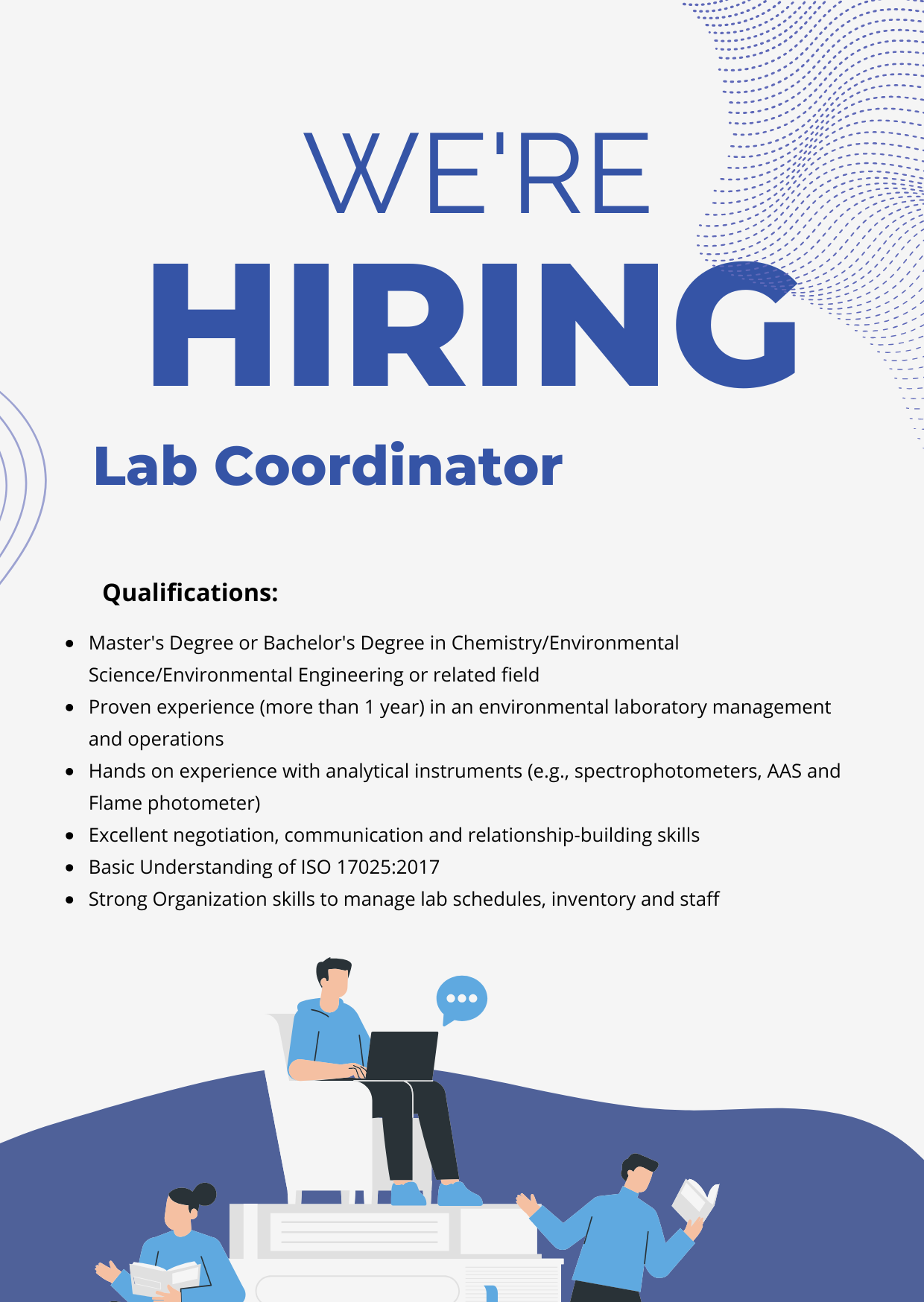 Careers – Soil Water & Air Testing Laboratories Pvt Ltd